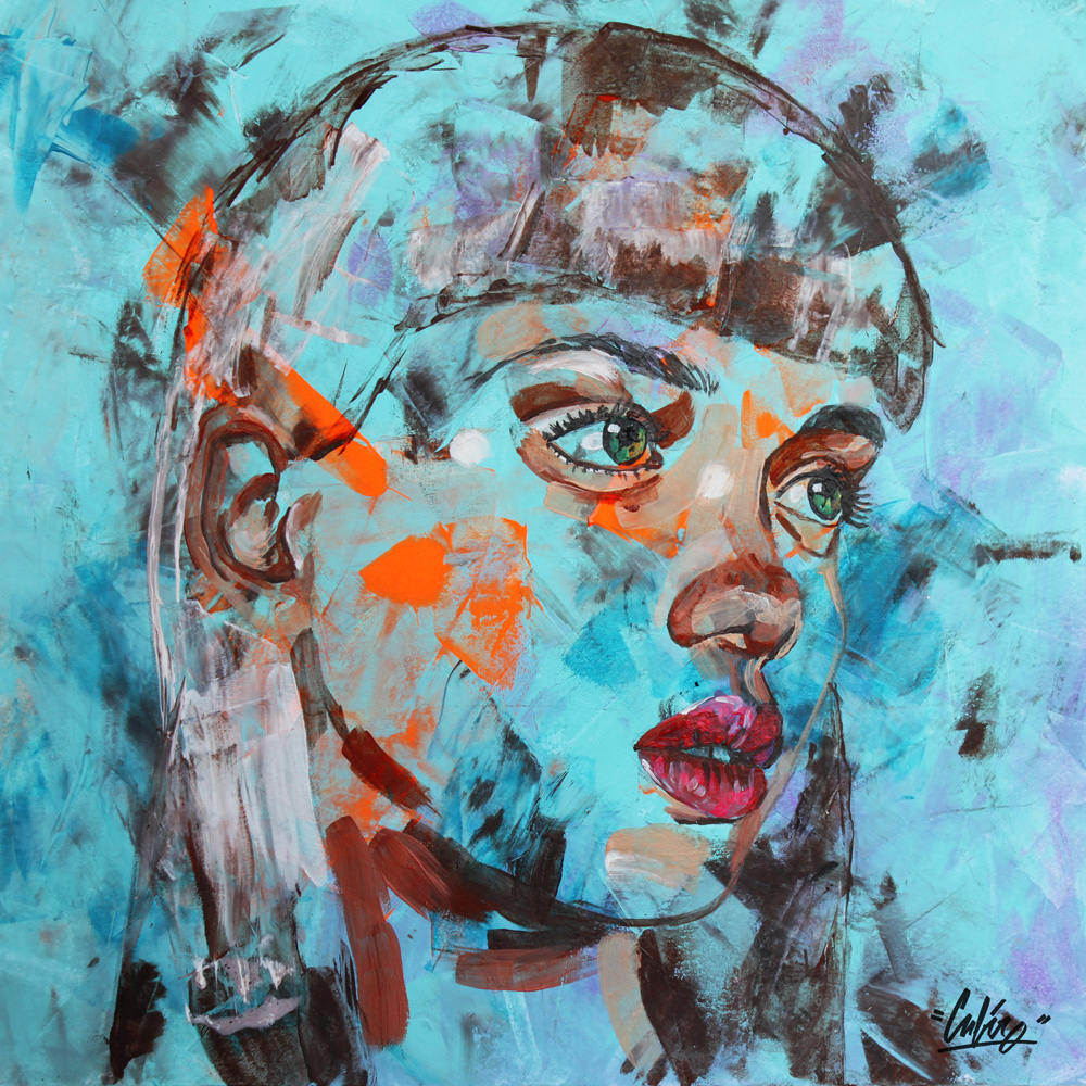 Blue girl